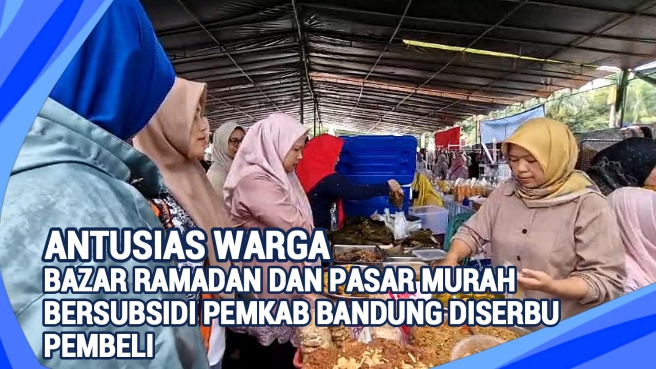 Pemkab Bandung Gelar Bazar Ramadan & Pasar Murah Bersubsidi 2026
