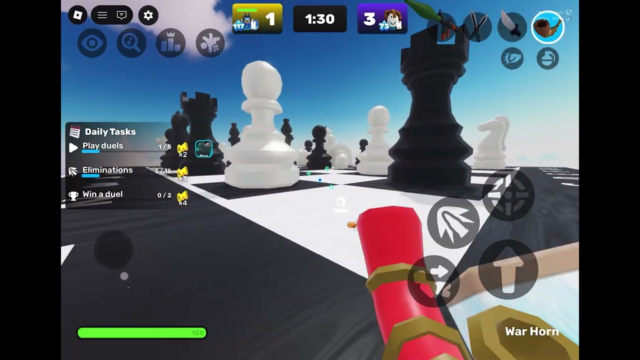 اليوم رح نلعب rivals بس رح نلعب بسكين only