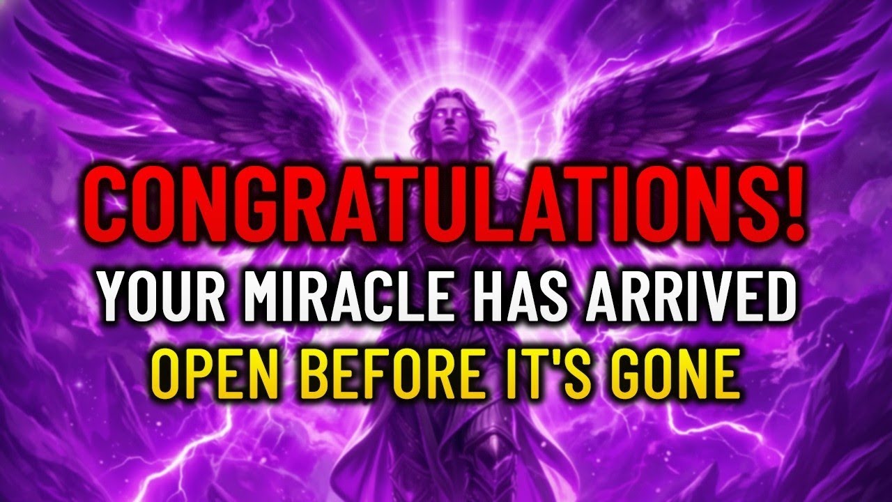 Only 2 Minutes Left! Archangel Michael Says a Life-Changing Letter About Your Inheritance...