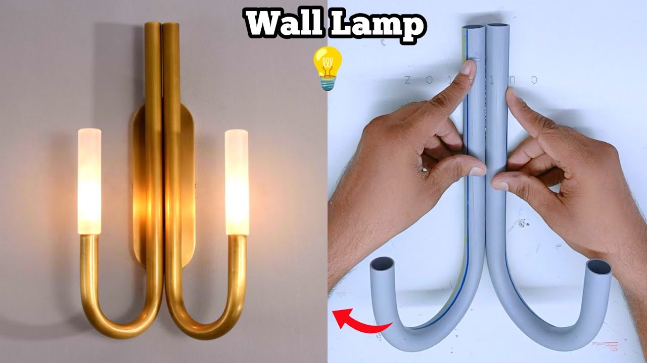 How To Make House Interior Home Decoration | Wall Light Living Room | Wall Lamp Decoration idea