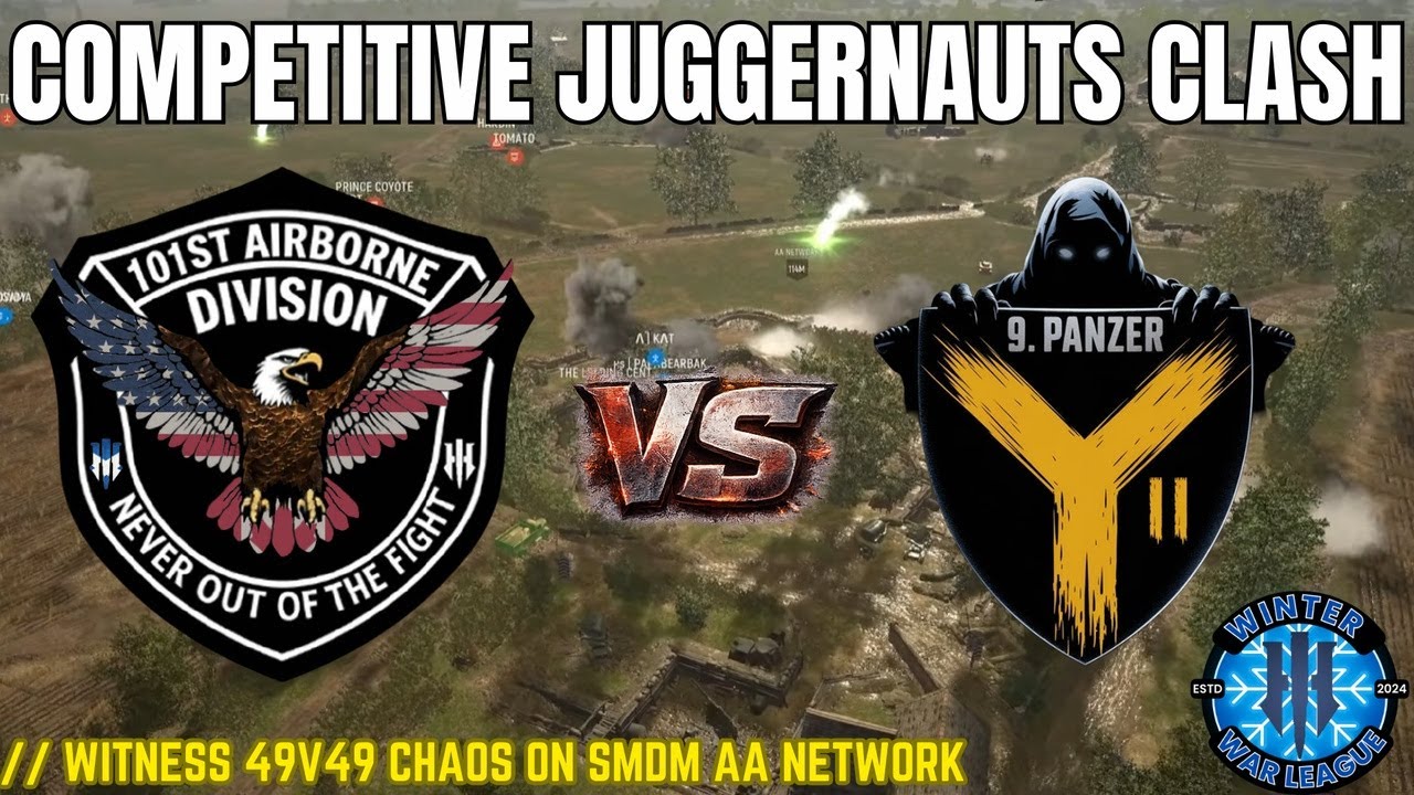 The Screaming Eagles Take On The 9th Panzer Division on SMDM AA Network - WWL