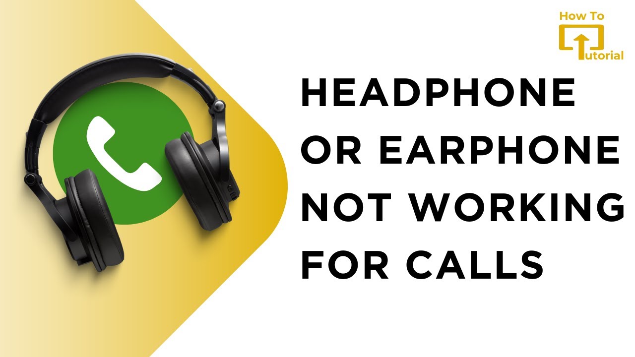 Earphones/Headphones Work for Music But Not for Calls !! FIX
