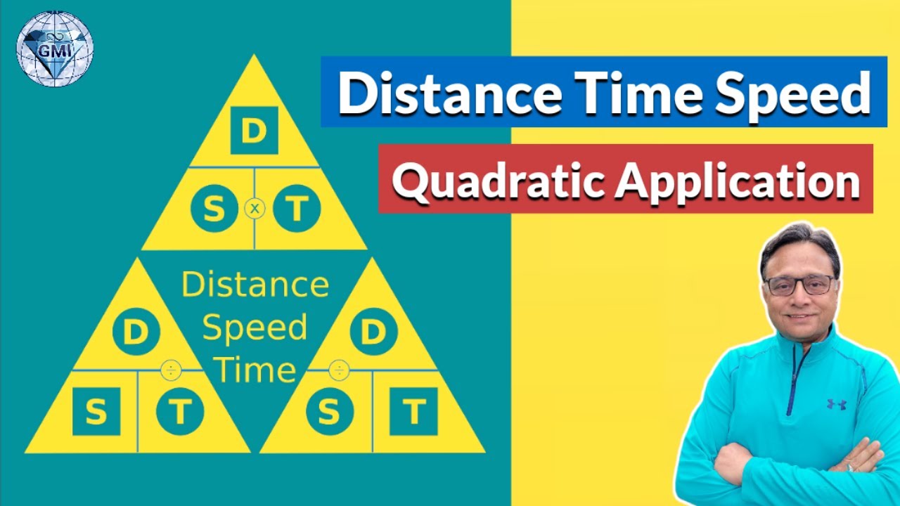 Q2 Distance Speed Time Quadratic Application Test Word Problem