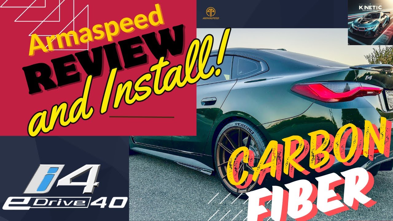BMW i4 #G26 ARMASPEED Carbon Fiber Aerodynamic Kit