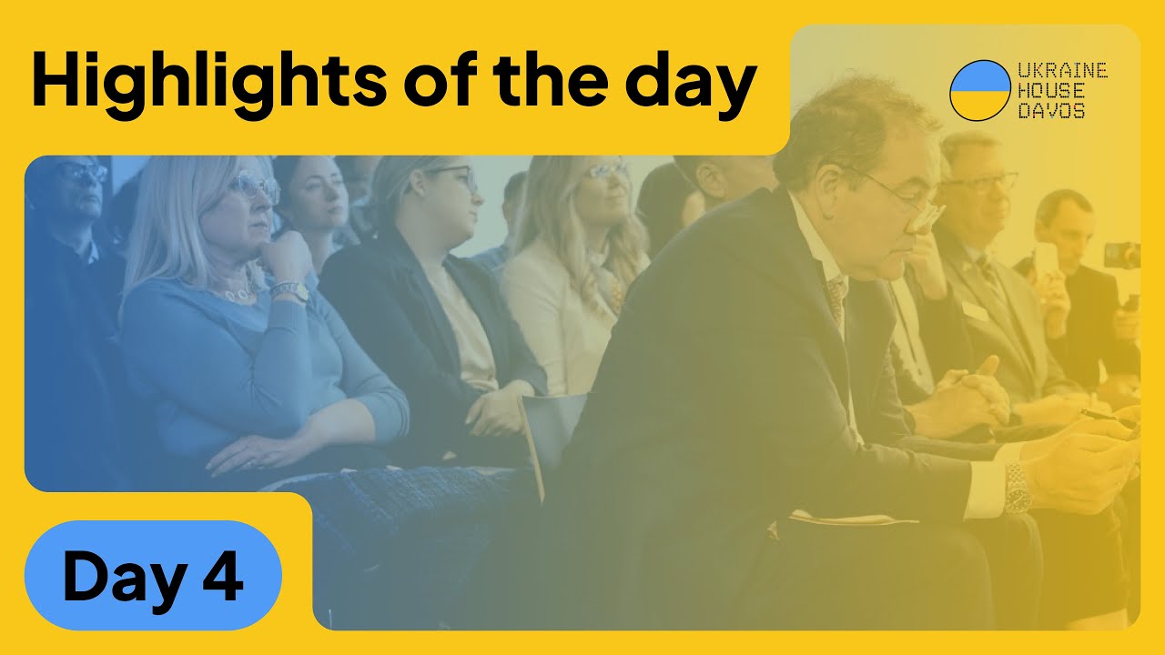 Ukraine House Davos 2025 - Day 4 Highlights