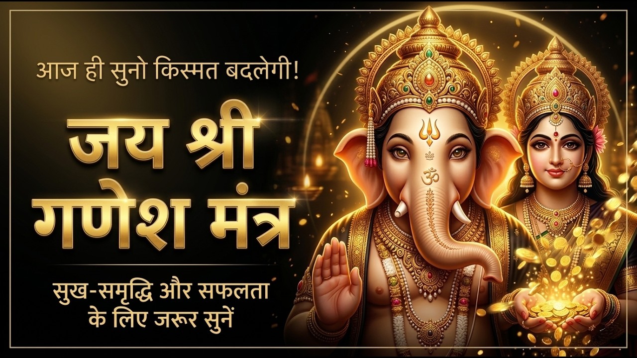 Ganesh Aarti: जो सुन ले उसके सभी विघ्न दूर हो जाएं 🔥 | Powerful Bhakti