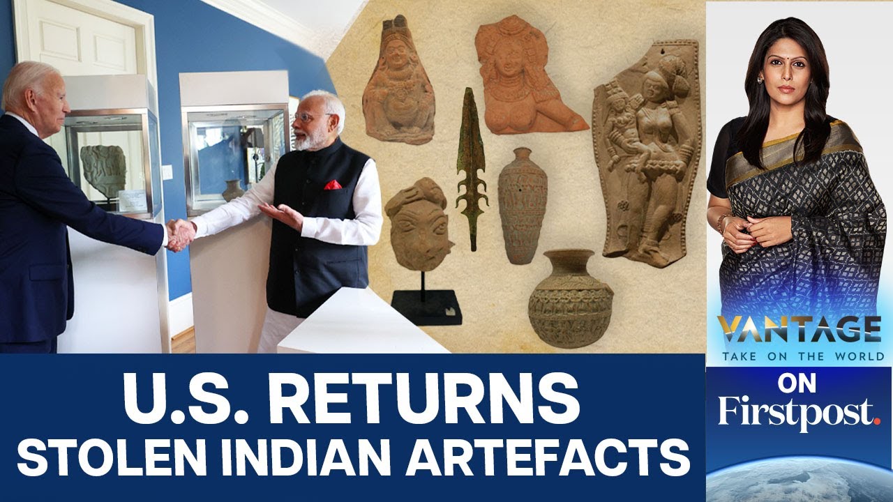 US Returns Almost 300 Artefacts Smuggled Out of India | Vantage with Palki Sharma