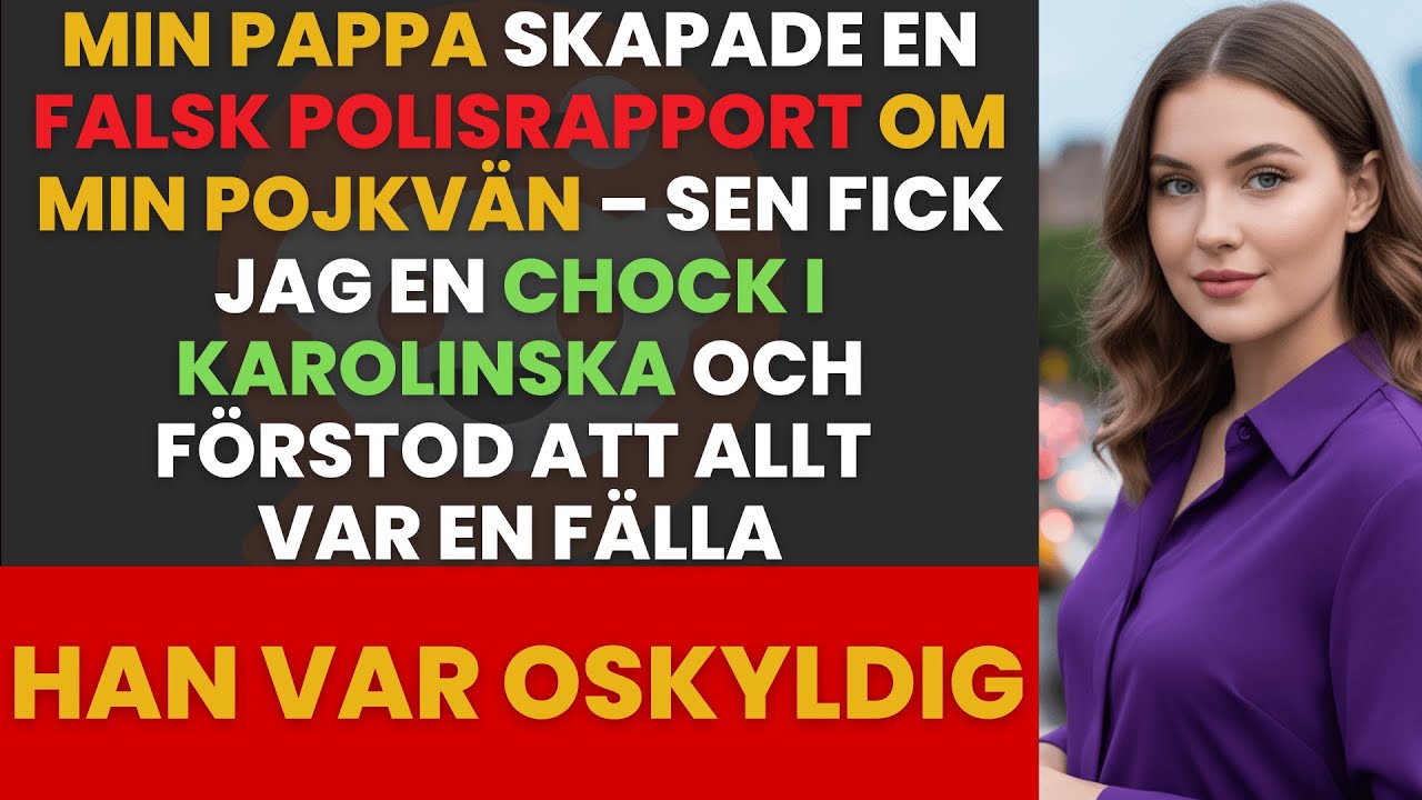 MIN PAPPA LÄT SKYLLA MIN POJKVÄN FÖR DROGER – SENARE HÖRDE JAG SANNINGEN PÅ SJUKHUSET