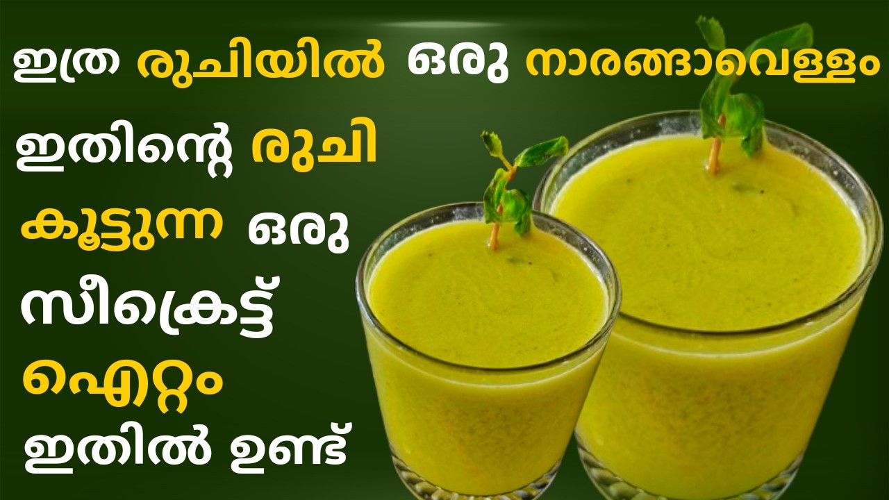 ഇത്ര രുചിയിലും special Lemon Juice Recipe| Summer Special Cool Drinks| Lime Juice | Andtales