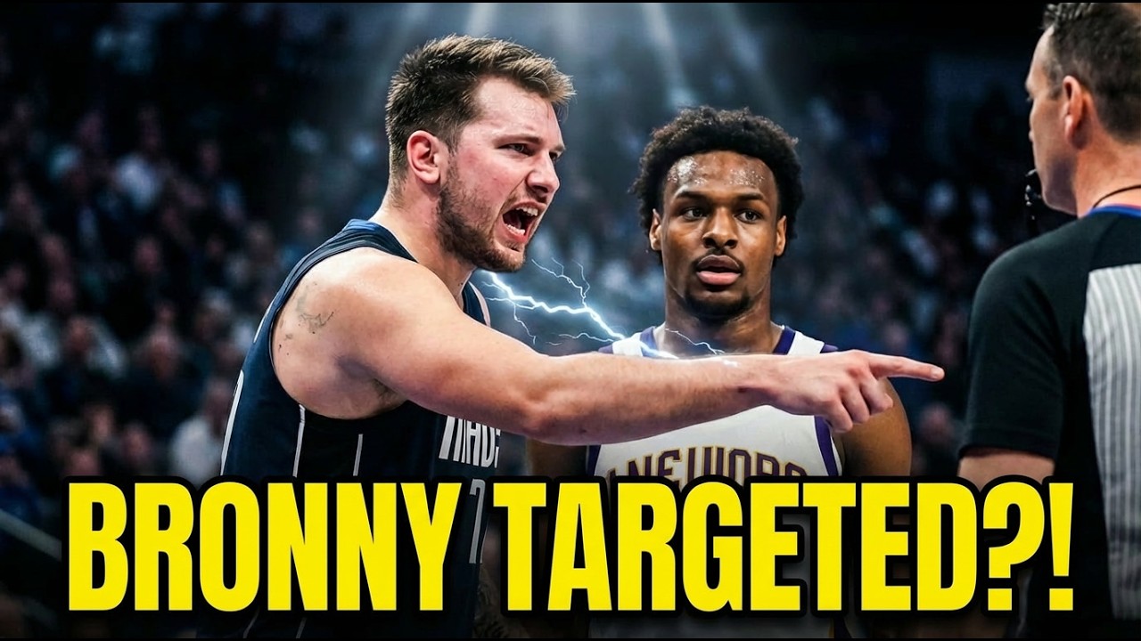 Heated Moment: Luka Dončić SNAPS at Bronny During Game!