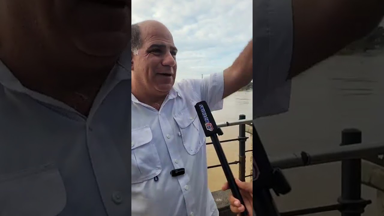 Alcalde de Babahoyo Gustavo Barquet informa situación critica, sin agua, luz