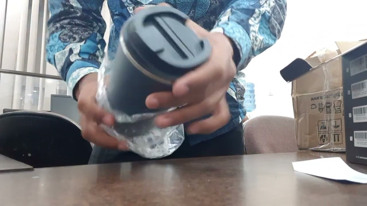 Unboxing Otten Reusable Coffee Mug 380ml