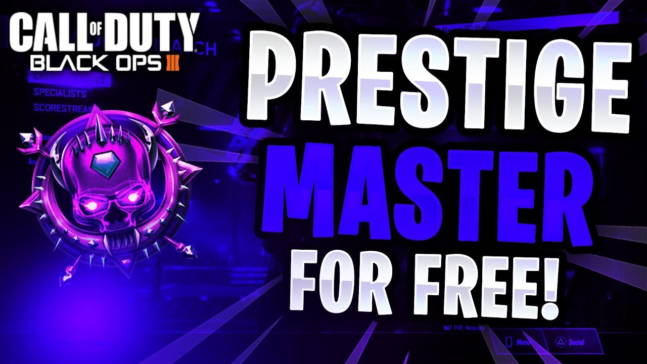 CALL OF DUTY BLACK OPS 3 PRESTIGE MASTER GLITCH *AFTER PATCH* * WORKING NOW* SOLO