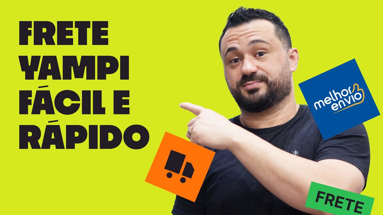 Como configurar MEIOS DE ENVIO de GRAÇA na Yampi? MELHOR ENVIO e mais!
