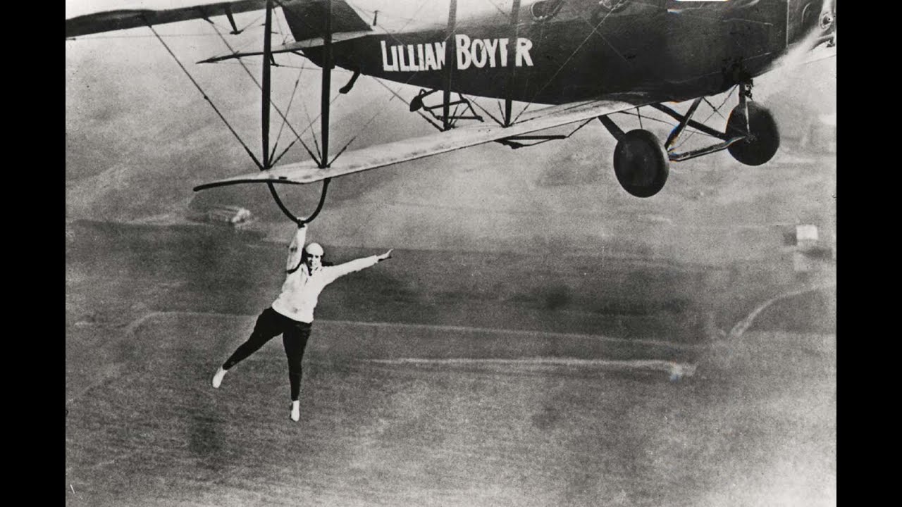 The original wing walkers who defied death with their art of aerobatic wing walking, 1920-1980