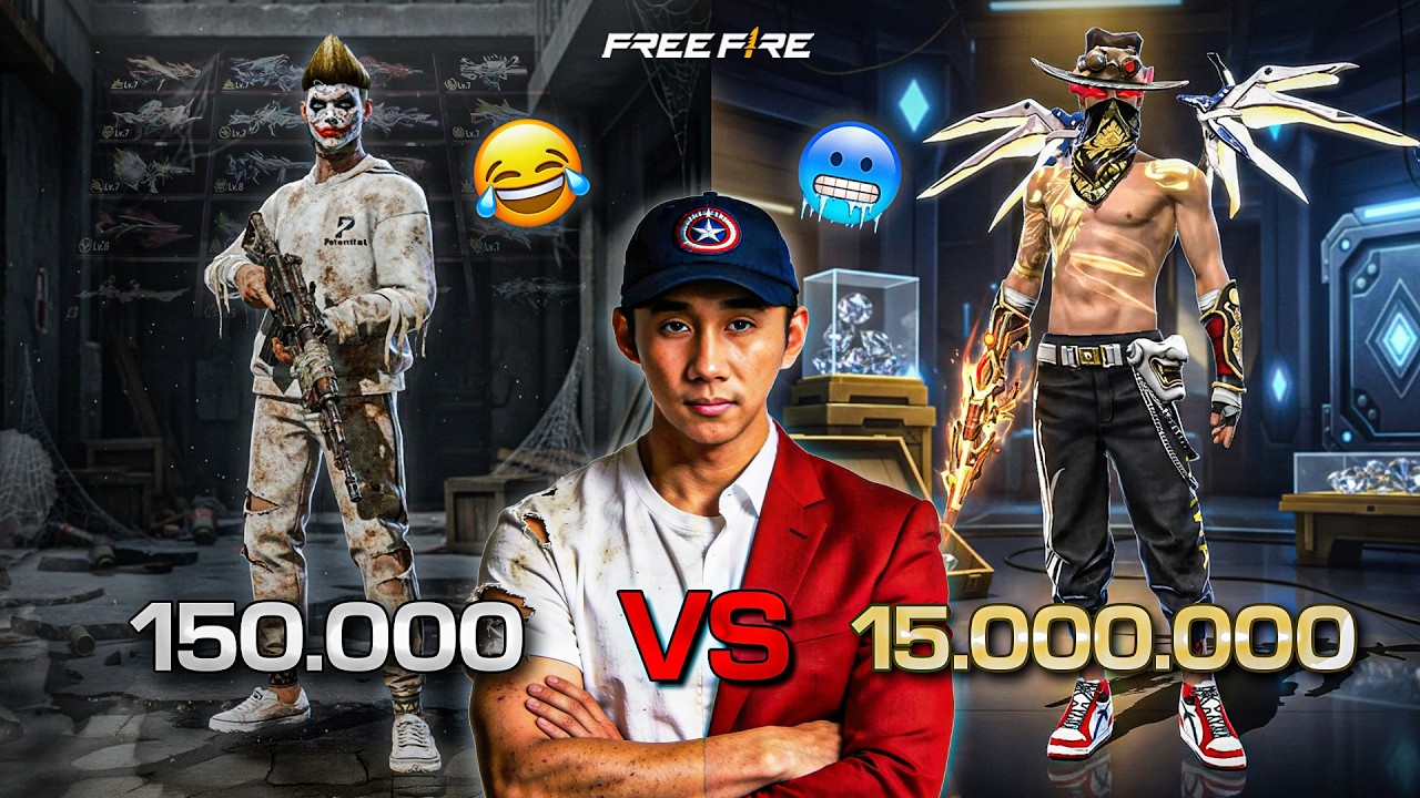 AKUN EPEP Rp.150.000,00 VS 15.000.000,00 NGERI JUGA YA INI!