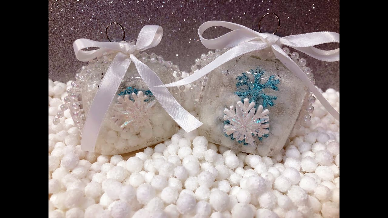 How To Make a Snowflake Ornament DIY