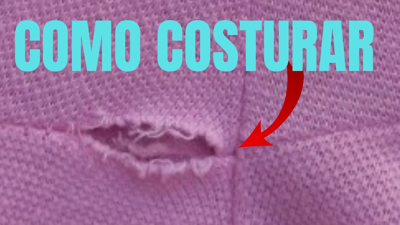 COMO COSTURAR &Agrave; M&Atilde;O.  Como Costurar na cava do bra&ccedil;o de Camiseta e Camisa Polo &Agrave; M&Atilde;O.