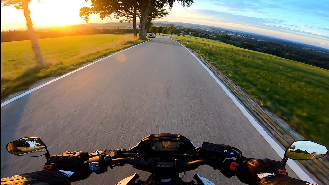 Suzuki GSX-S 750 - Hintersee - Hochberg - 4K