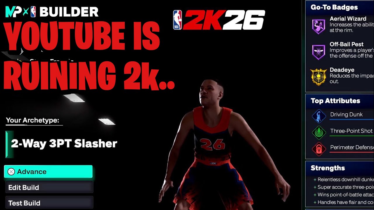 YOUTUBE РАЗРУШАЕТ NBA2K...