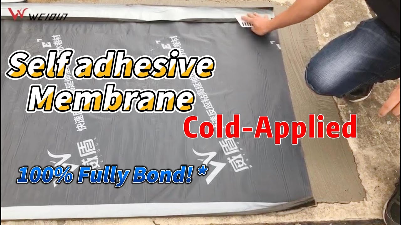 How to apply Self-adhesive Bitumen Waterproofing Membrane