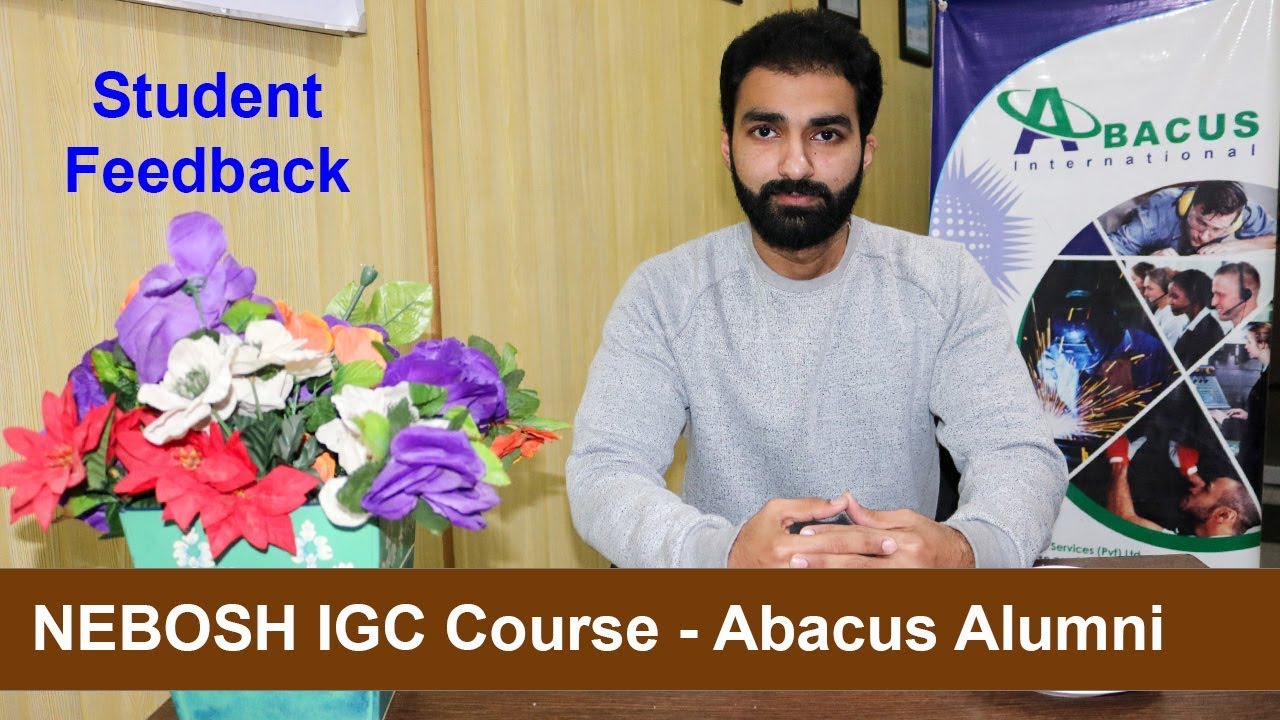 NEBOSH IGC Course - Student Feedback