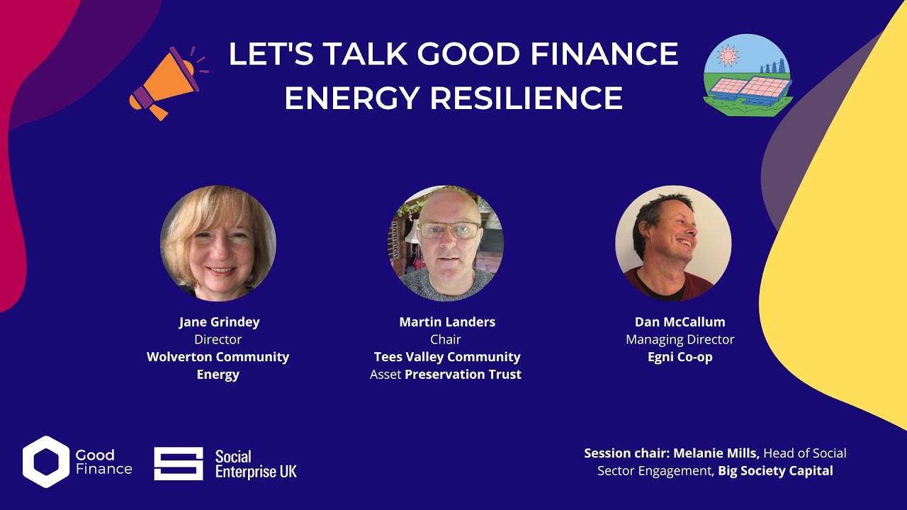 Let's Talk Good Finance: Energy Resilience