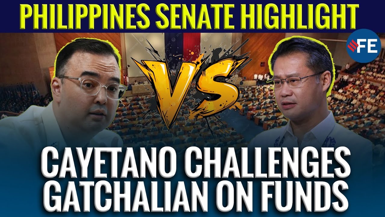 Senate Debate Heats Up as Cayetano, Gatchalian Face Off Over 2026 Unprogrammed Funds
