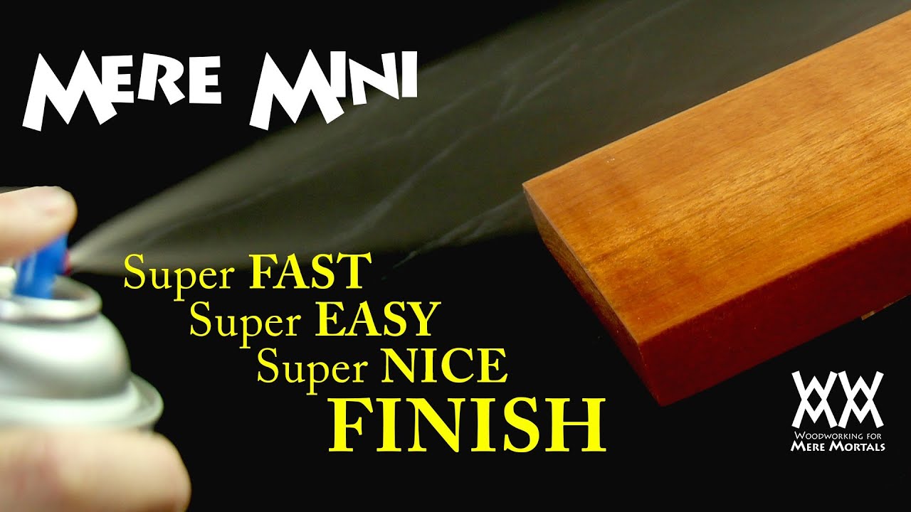 The secret to applying the fastest, easiest wood finish. | Mere Mini
