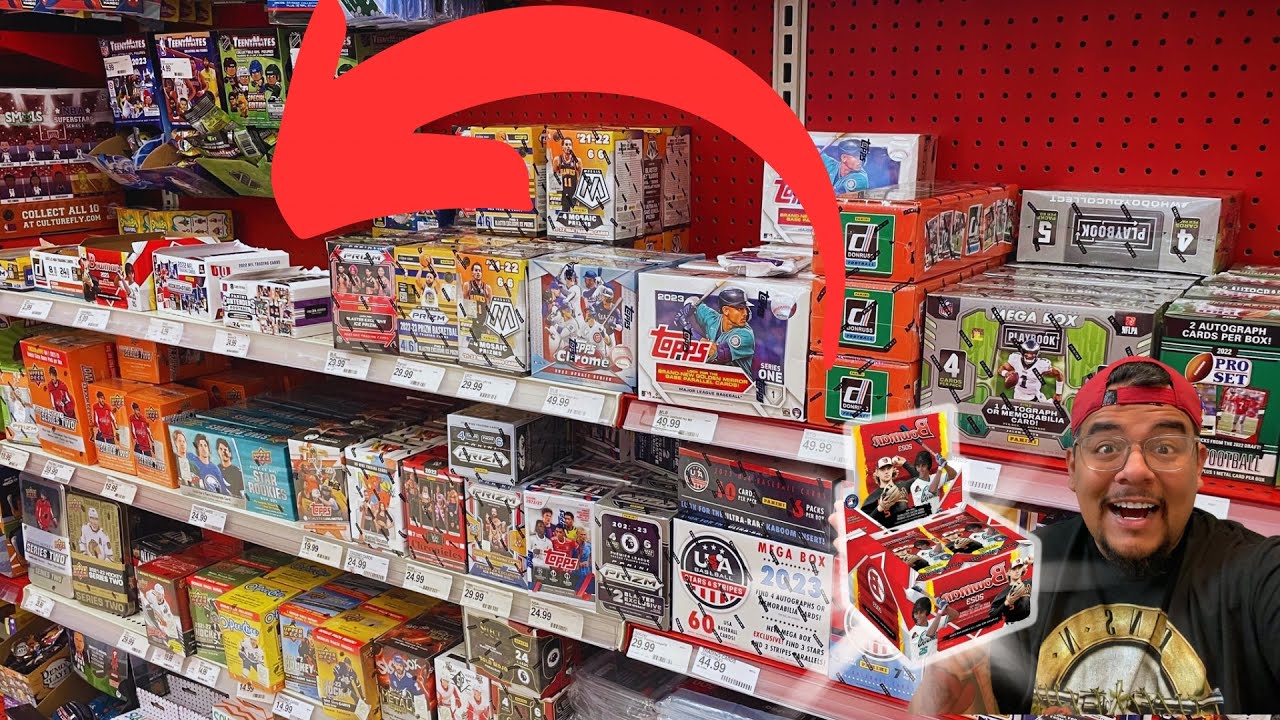 Card Hunting! INSANE 2023 Bowman Retail Sports Cards + CRAZY 1/1 from a Break! HUGE restock Hit