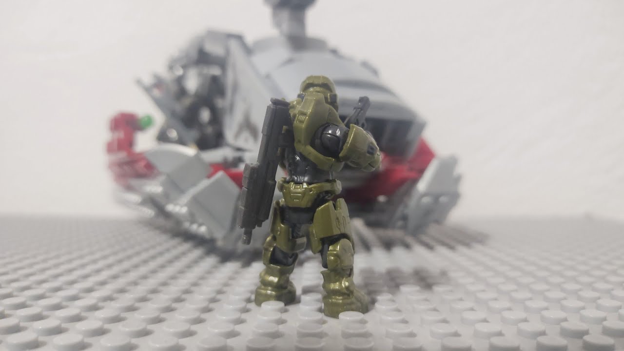 Skiff intercept | Halo mega construx stop-motion
