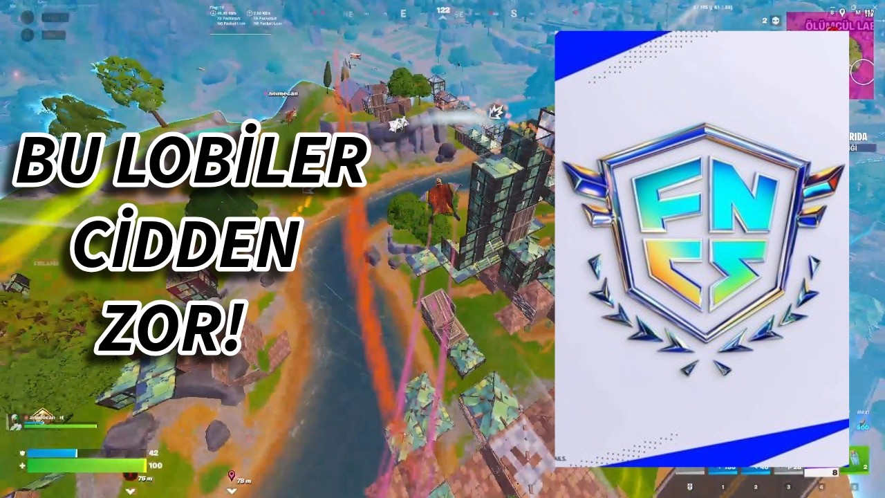 İlk FNCS Deneyimim! (BU LOBİLER CİDDEN ZOR)