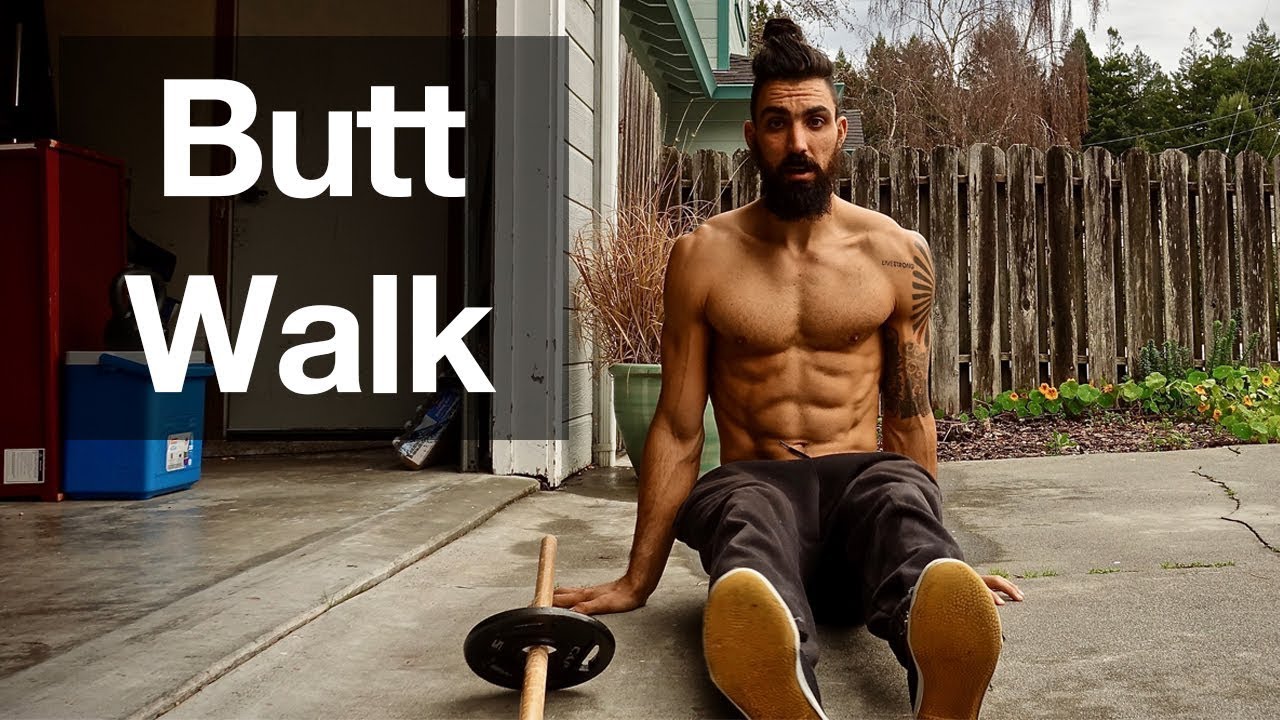 GLUTE Activation - Strengthen QL, Obliques, and Glutes with The Butt Walk