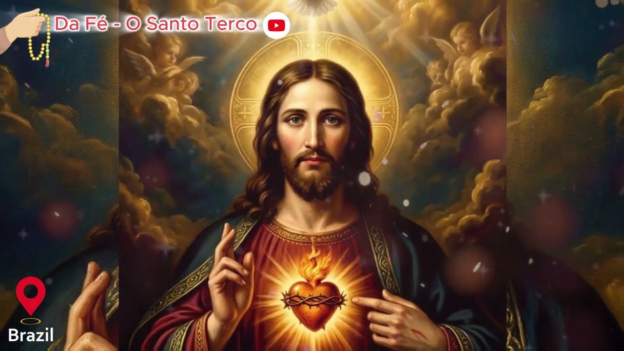 TERÇO DE HOJE - 16/03/2026 – SEGUNDA-FEIRA: MISTÉRIOS GOZOSOS – 18H