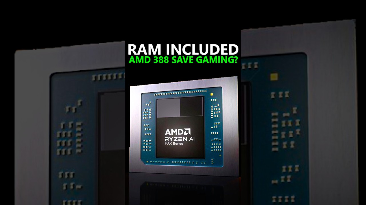 RAM INCLUDED! Could AMD's Ryzen 388 APU Save Gaming?😮