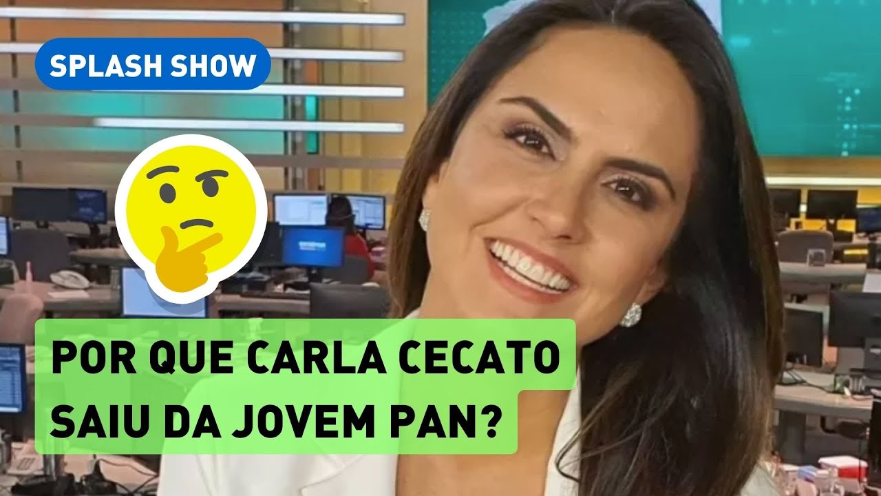 CARLA CECATO: quem é a JORNALISTA e por que ela saiu da JOVEM PAN?