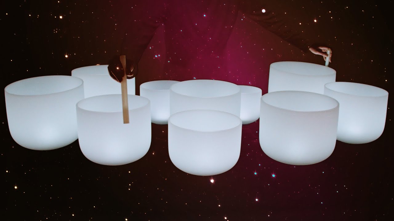 Purify All 7 Chakras - Crystal Bowls 432Hz Soundbath