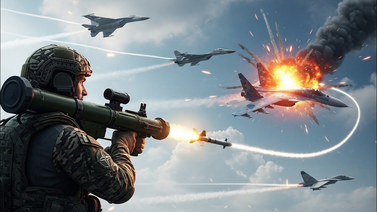 NATO Launcher Unleashed Russian Jets Obliterated!