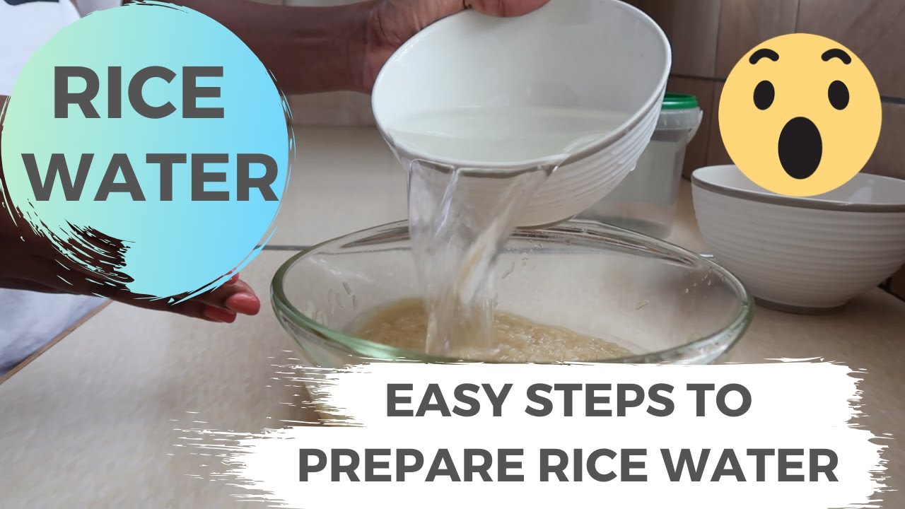 HOW TO MAKE RICE WATER FOR FAST HAIR GROWTH WITH TEA TREE OIL|| QUICK & EASY WAY TO MAKE RICE WATER