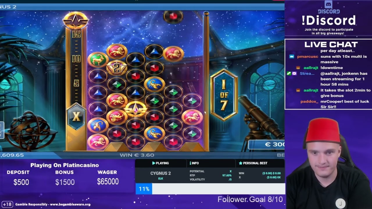 BIG WIN On Cygnus 2 Slot
