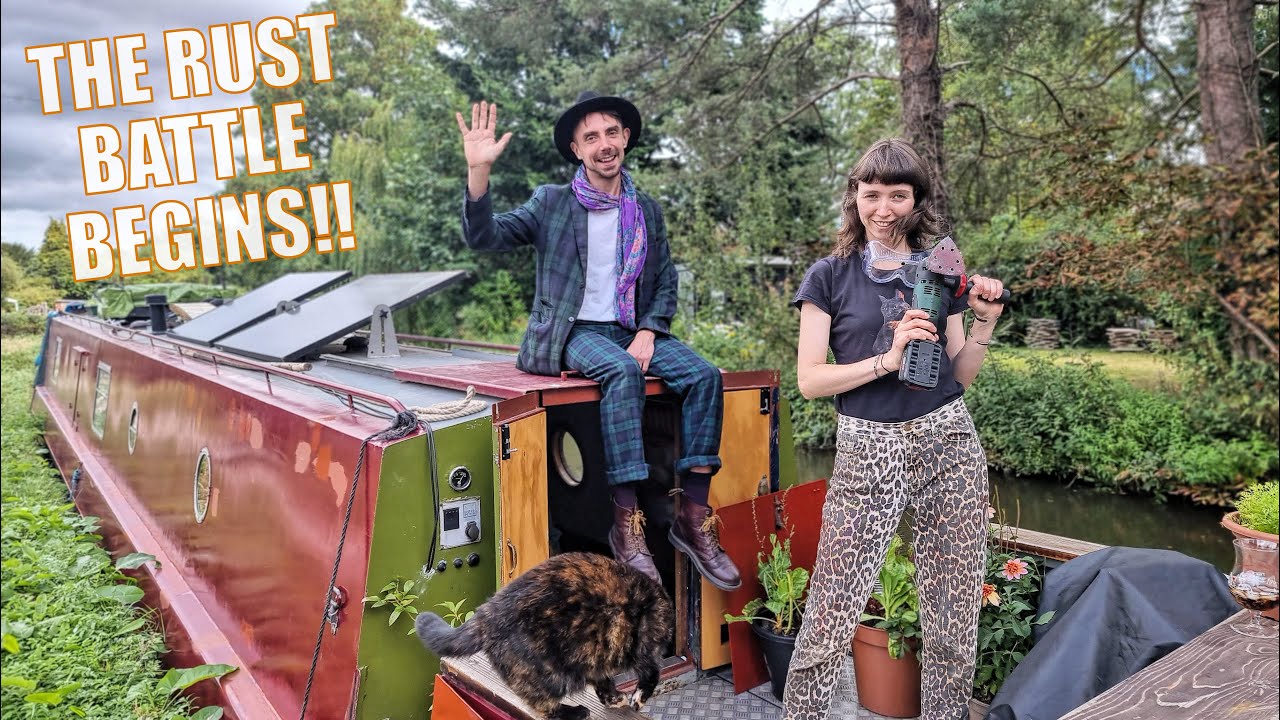 Starting to prep our NARROWBOAT for a repaint | UNEXPECTED finds as we explore Great Haywood! EP9