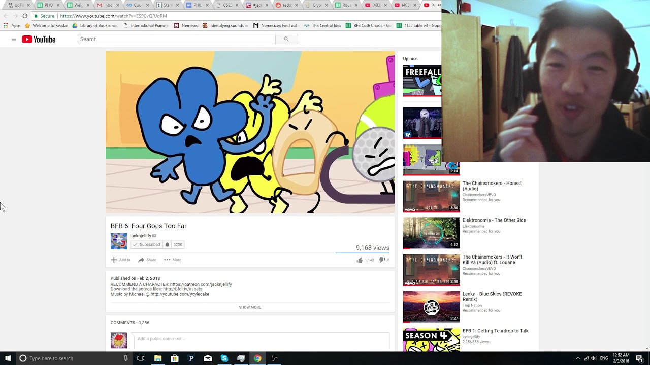 CARY REACTS TO BFB EPISODE 6