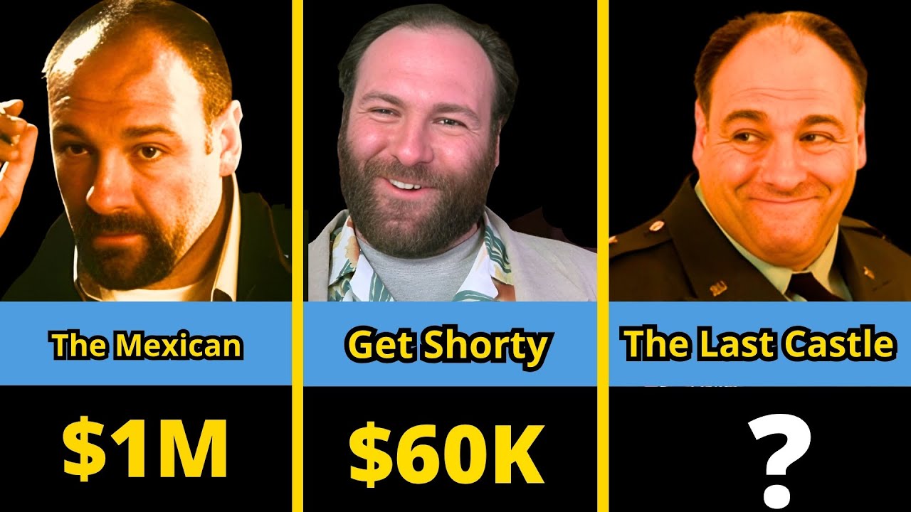 🎬💰 James Gandolfini's Movie Paychecks Revealed | Hits, Flops & Big Money