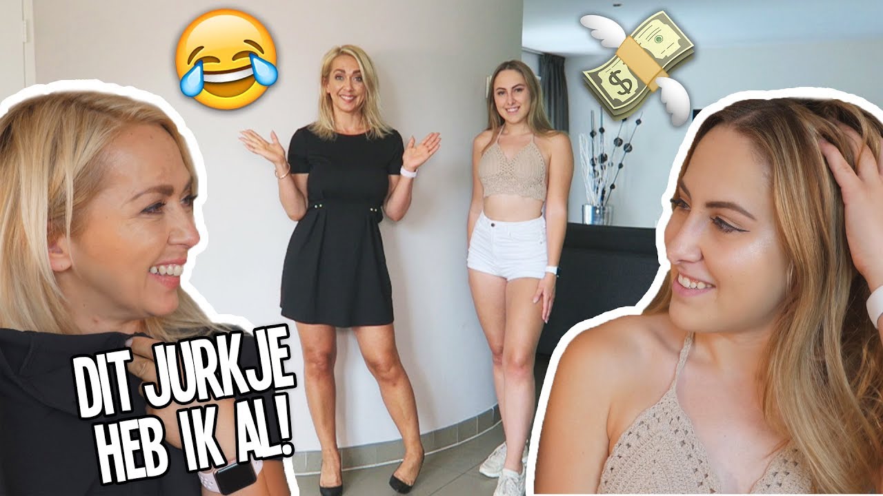 MIJN MOEDER en IK kopen elkaars TWEEDEHANDS OUTFIT! 👗