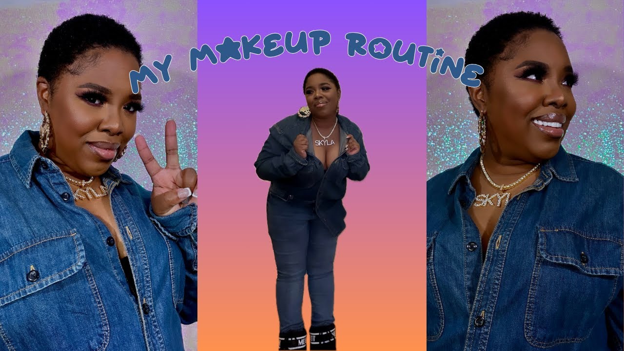 Makeup Routine | First Video of 2024 |Skyla Star