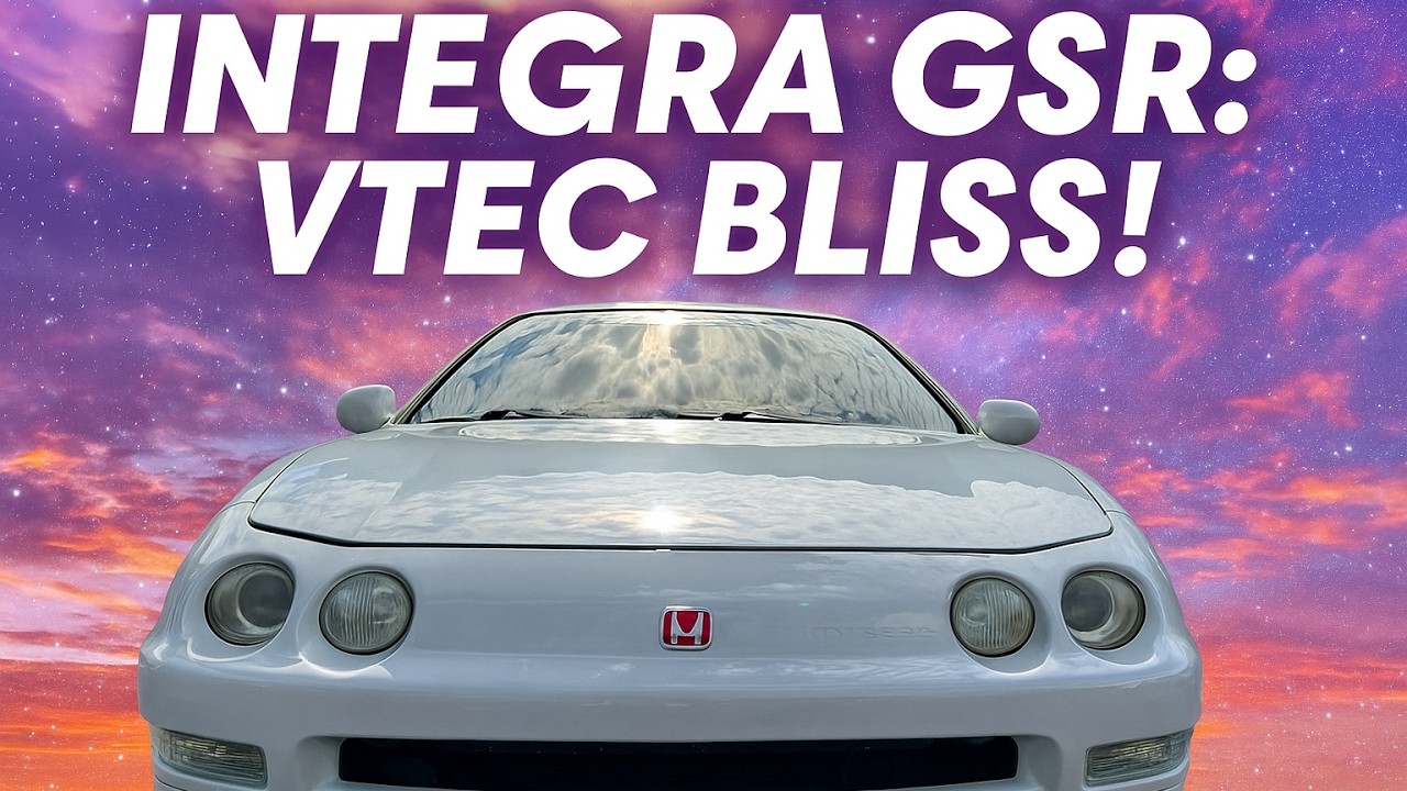 1995 Integra GSR: 8K RPM. Zero Regrets.