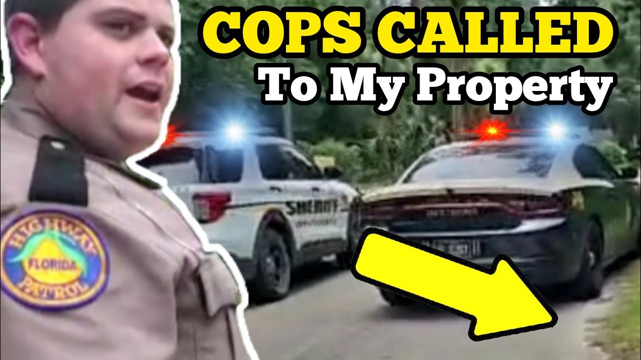 COPS CALLED after SHE DESTROYED MY PROPERTY