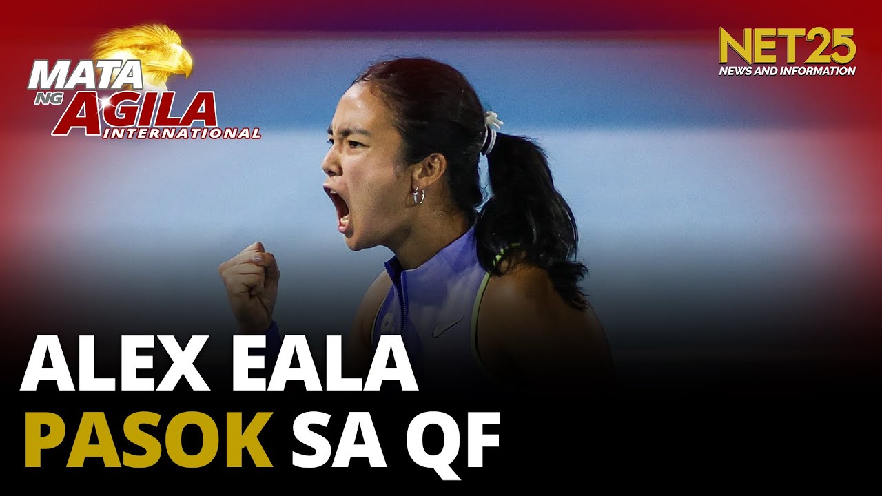 Алекс Эала вышла в четвертьфинал Открытого чемпионата Филиппин среди женщин.