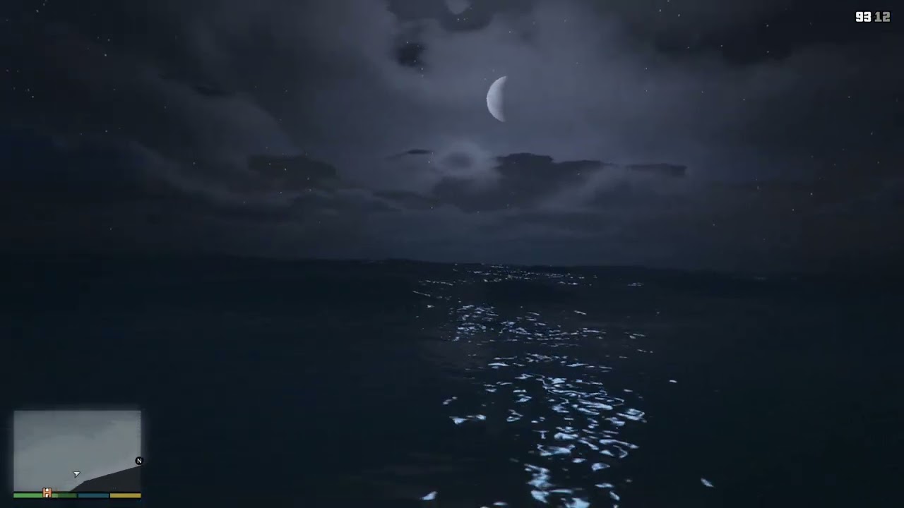 GTA V Ocean ASMR | Calm Waves for Relaxation & Sleep