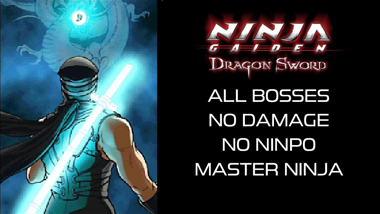 NGDS - All Bosses - No Damage, No Ninpo - Master Ninja (World's First)